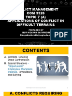 Conflict Management - Topic 7a
