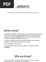 Arrays