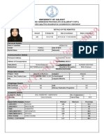 CAP ID for University of Calicut PG Admission 2019