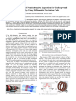 A New Technique of Nondestructive Inspection For Underground Pipelines by Using Differential Excitation Coils