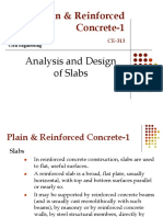 Analysis and Design of Slabs