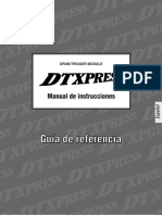Manual DTX Express - Referencia
