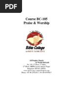 BC-105 Praise & Worship