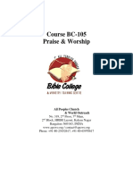 BC-105 Praise & Worship