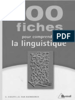 100 Fiches Pour Comprendre La Linguistique - Copie