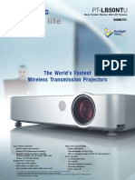 Pt-Lb50Ntu: The World's Fastest Wireless Transmission Projectors