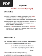 Database Connectivity To Mysql: Tables SQL