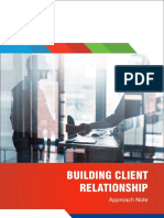 Building Client Relationship: Approach Note