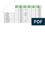 Second Half Final Standings