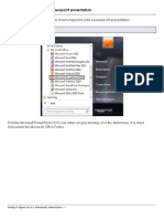 Adding A HyperLink To A Powerpoint Presentation PDF