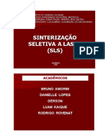 SINTERIZAÇÃO