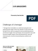 Challenges of Adolescents