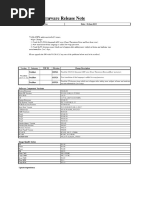 Release Note X4300 Series V6.G6.02 (1)