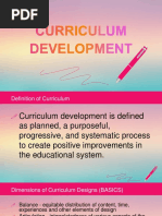 CURRICULUM DEVELOPMENT - Jelua