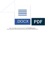This Is An Example .Docx File. Try Convert It With Word2Pdfconverter