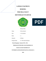 Biokimia - Laporan 4 Identifikasi Vit B6