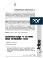 Ecumenismo e Ecologia - Por Uma Família Comum Cuidando Da Casa Comum