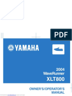 2004 Waverunner: Owner'S/Operator'S Manual