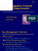 Key Management Protocols and Compositionality: John Mitchell Stanford
