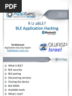 OWASP2017_HackingBLEApplications_TalMelamed