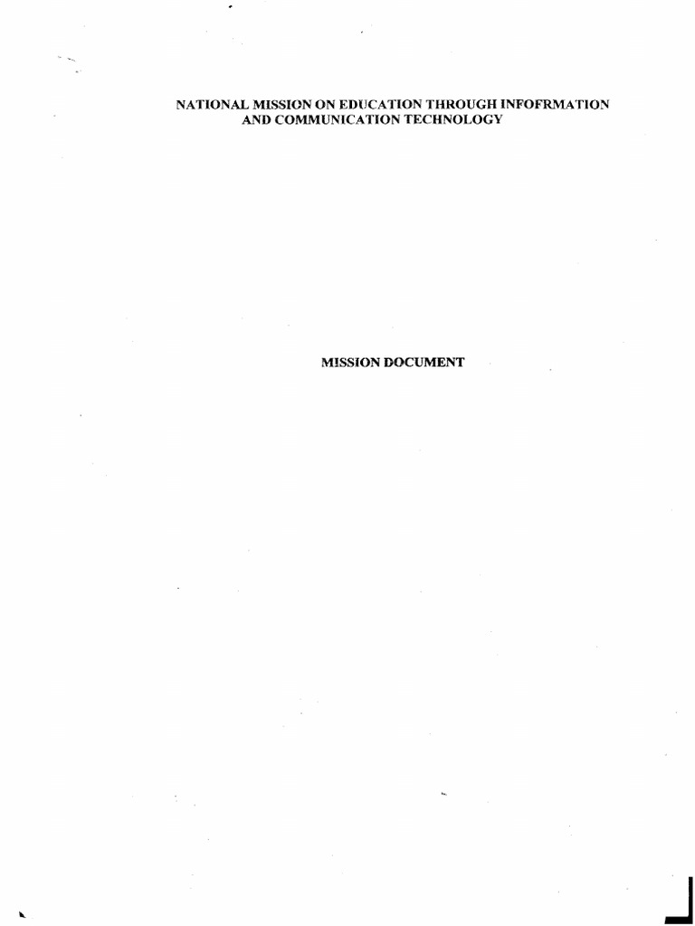 MissionDocument PDF | PDF | Educational Technology | Internet Access