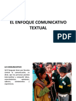 Enfoq Comunicativo y Textual
