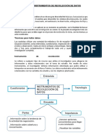 Técnicas e Instrumentos de Recolección de Datos