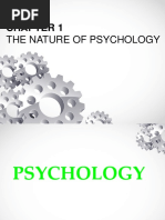 The Nature of Psychology