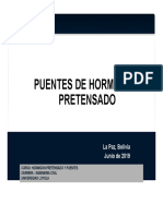 Puentes de Hormigon Pretensado I PB 2019