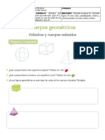 Guía de Cuerpos Geometricos 3°