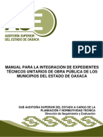 Manual para la Integracion de Expedientes Tecnicos Unitarios de Obra Publica _ Oaxaca.pdf