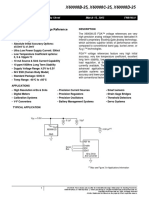 X60008B-25, X60008C-25, X60008D-25: Precision 2.5V FGA™ Voltage Reference