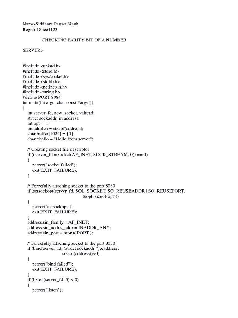 Parity Pdf Network Architecture Internet Architecture