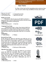 Gear Trains: What Is Gear Train?