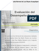 Propuesta Evaluación Desempeño Docente Agosto 2019