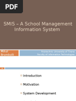 SMIS - A School Management Information System: Mihal Brumbulli