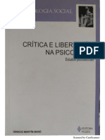 Guerra e Saúde Mental - Martin-Baró