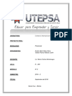 Proyecto de Exportacion