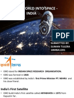 Leading World Into Space - India: Submitted By: Suman Tulera 18MBA1201
