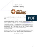 Grupo Bimbo Reporte Anual 2013 PDF