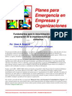 Planes de Emergencia-CDA CONSULTORES