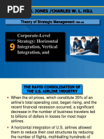 Corporate-Level Strategy: Horizontal Integration, Vertical Integration, and