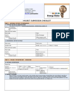 Project Submission Checklist: WWW - Energyglobe.info