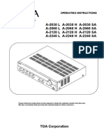 Toa Pa Amplifier A-2240