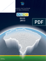 Relatório de Qualidade Ambiental - RQMA - 2013
