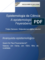 A Epistemologia de Feyeraband