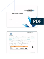 Presentacion UD3 Resistencias PDF