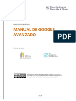 Manual de Google Avanzado