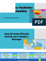 Línea Del Tiempo - Fronteras de Colombia