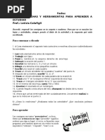 estrategias de estudio